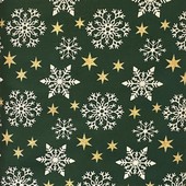 Christmas Glitter Snowflake Star