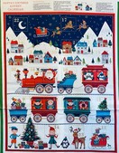 Christmas Express Advent Calendar Panel